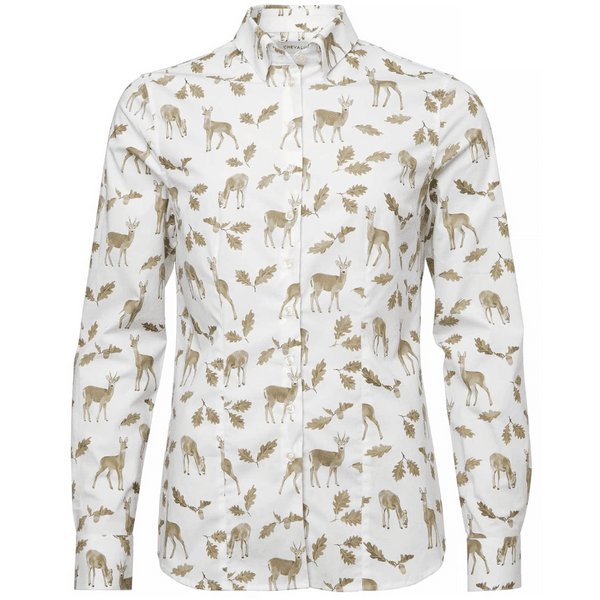 W's Lindsey Contemporary Fit Shirt Oh Deer Brown, view: 0