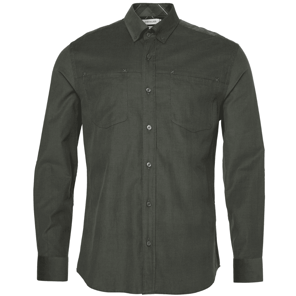 M's Wellington Walton Light Cord Shirt Midnight Pine, view: 0