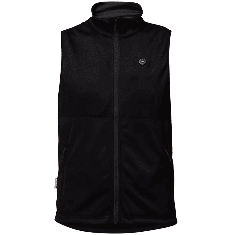HeatX Heated Fleece Vest – Fleece Vest, herrmodell i svart