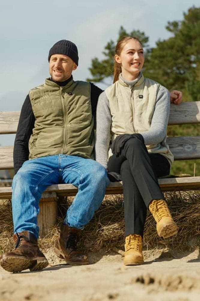 Heated Everyday Vest W's Lichen Green, view: 3