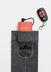 Heated Everyday Socks w/battery V2 Grey - view: 1