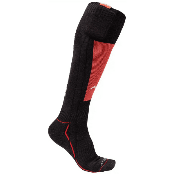 Heated Technical Socks w/battery V2 Red/Black, view: 0