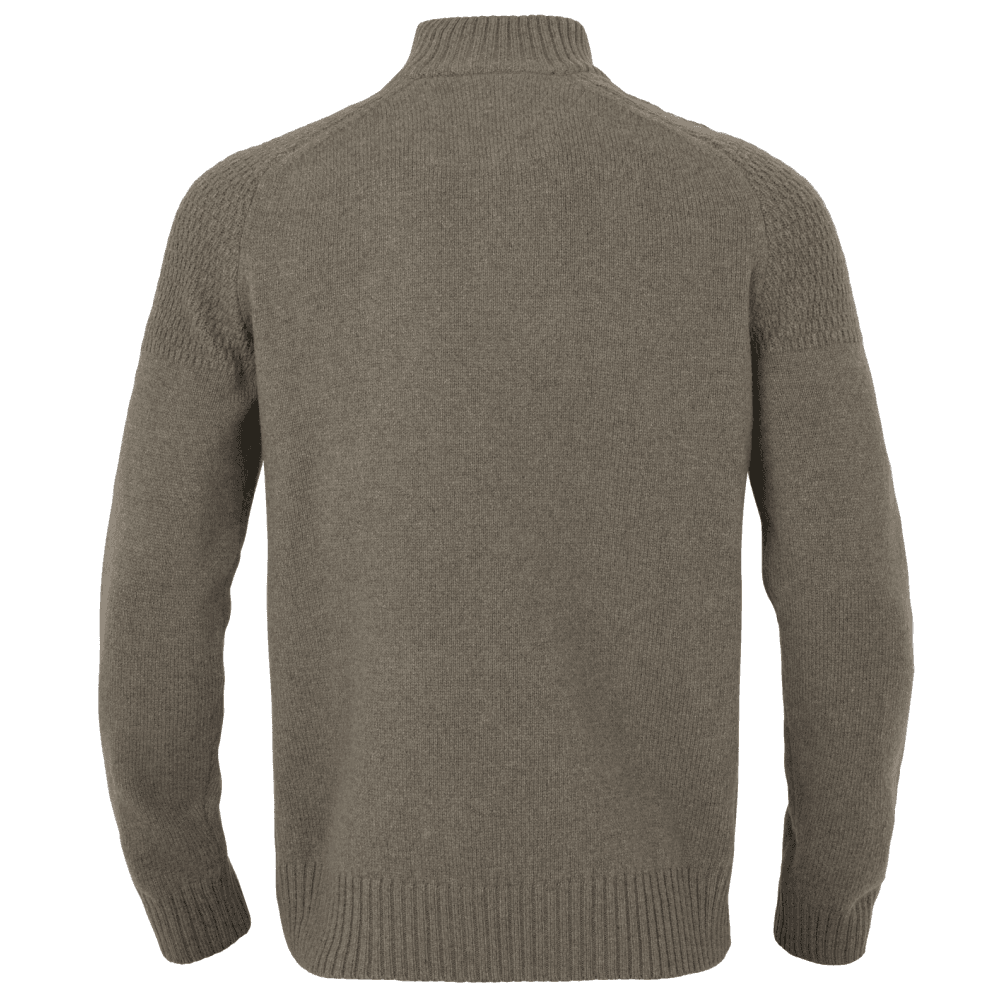 M's Vincent Merino Half Zip Pullover Dark Sand, view: 1