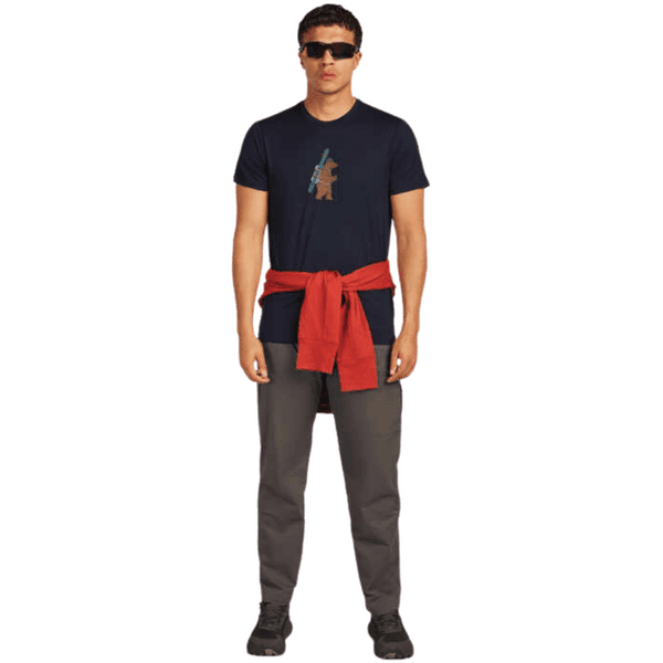 M's Merino 150 Tech Lite SS Tee Bear Tour Midnight Navy, view: 4