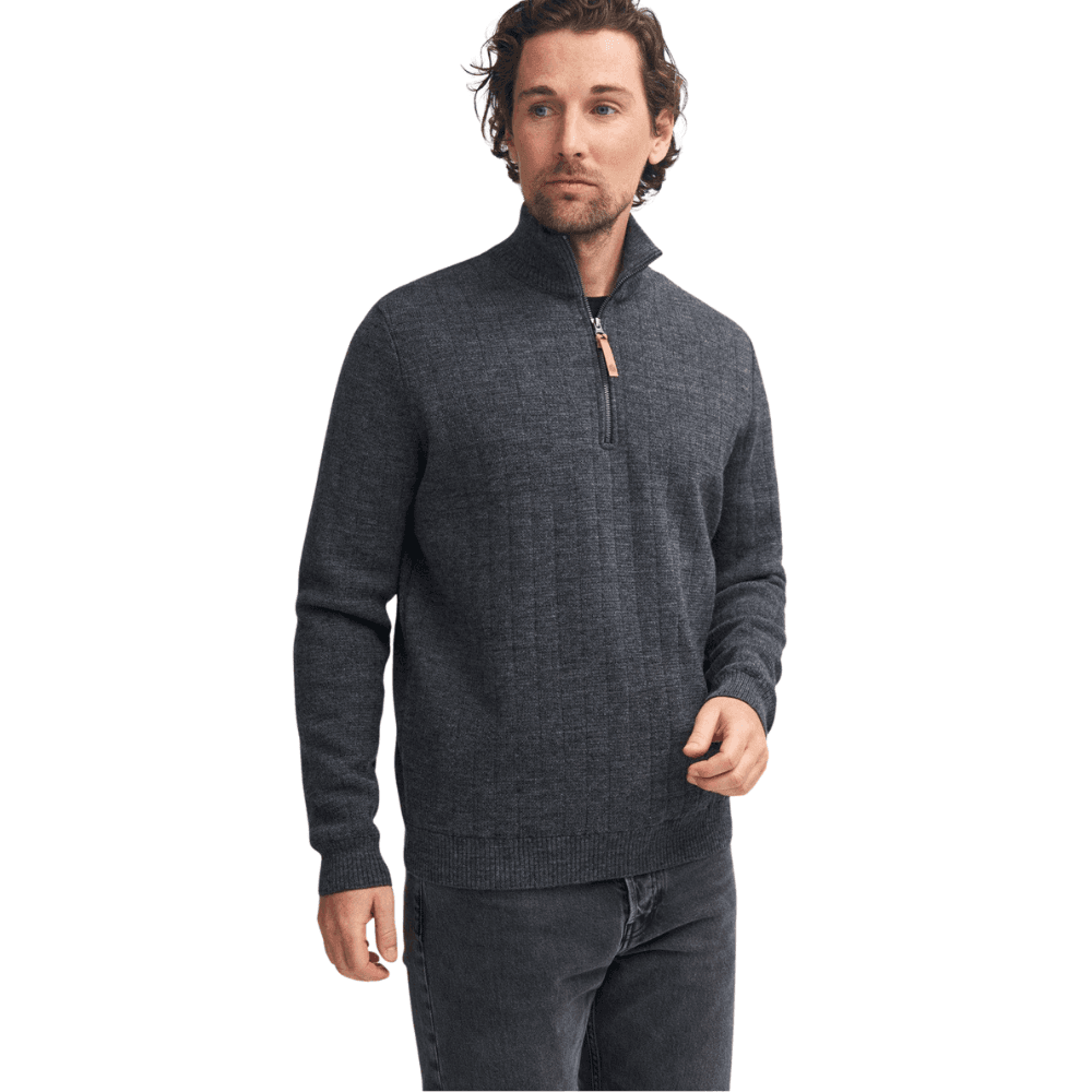 M's Hugo Half Zip Windbreaker Grey, view: 3