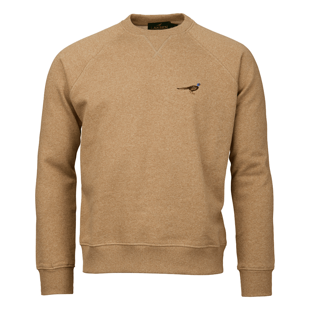 M's True Pheasant Logo Sweat Camel Melange, view: 0
