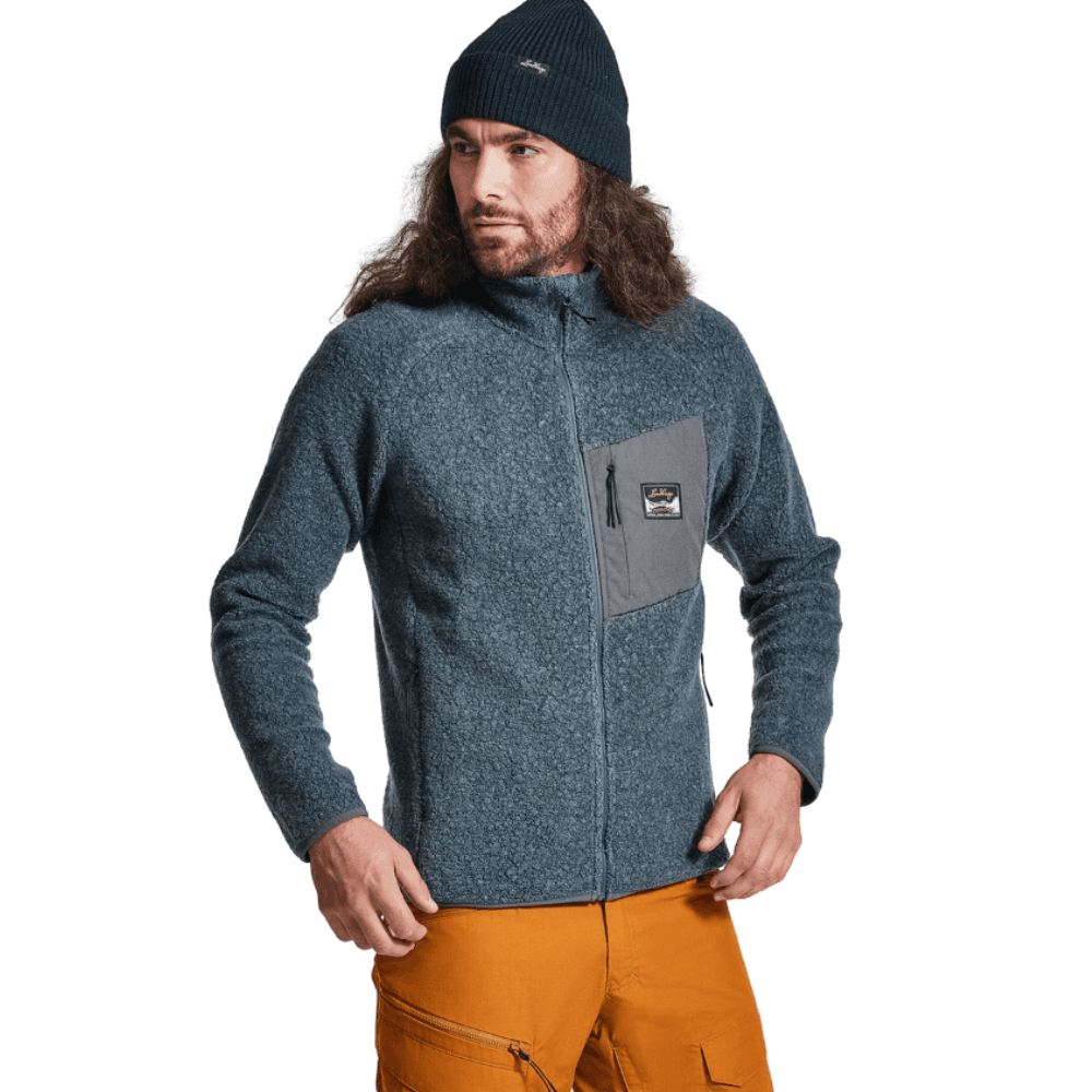 M's Flok Wool Pile Dark Sky Blue, view: 3