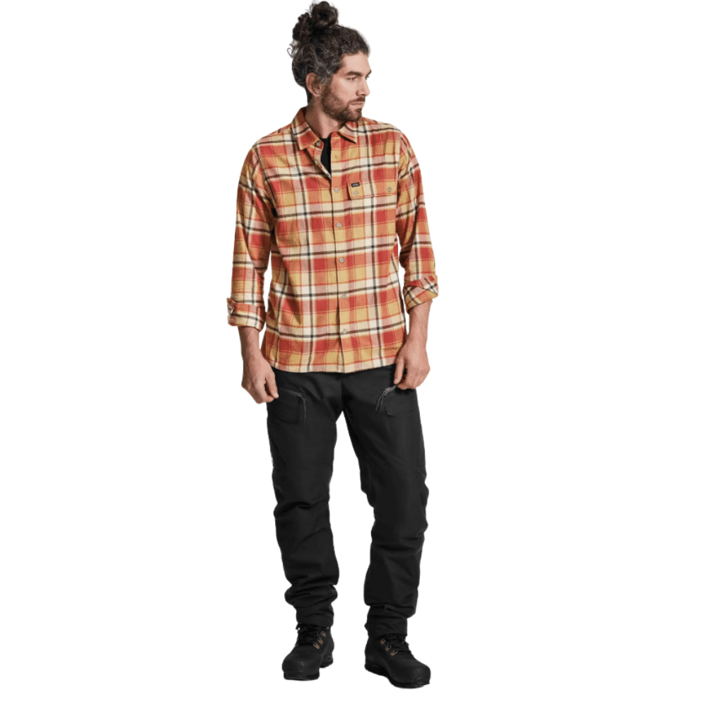 Järpen Flanellskjorta Rosewood, view: 2