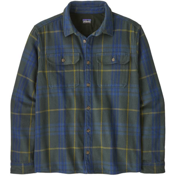 M's Fjord Loft Shirt Old Growth Green, view: 0