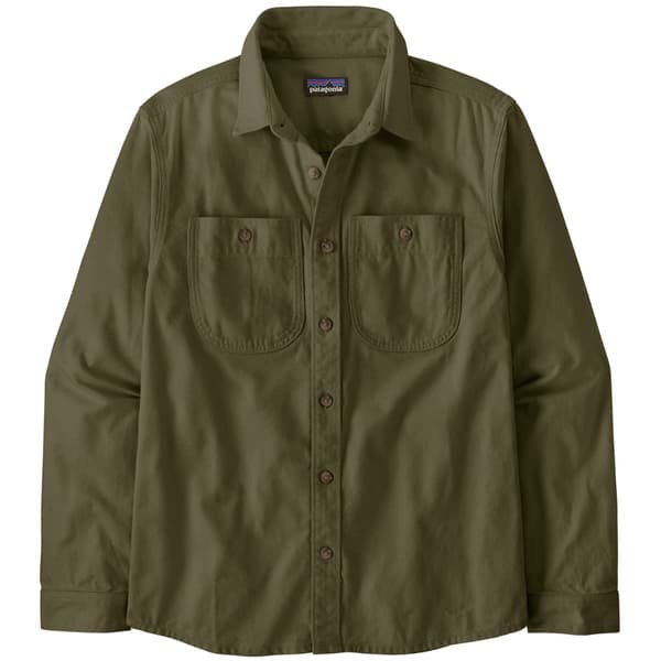 M's Point Reyes Canvas Shirt Basin Green, view: 0