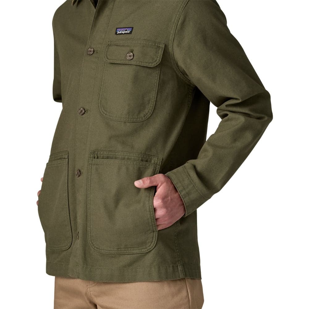 M's Point Reyes Canvas Jacket Basin Green, view: 4
