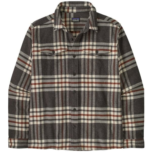 M's Fjord Flannel Shirt Catch: Ink Black, view: 0