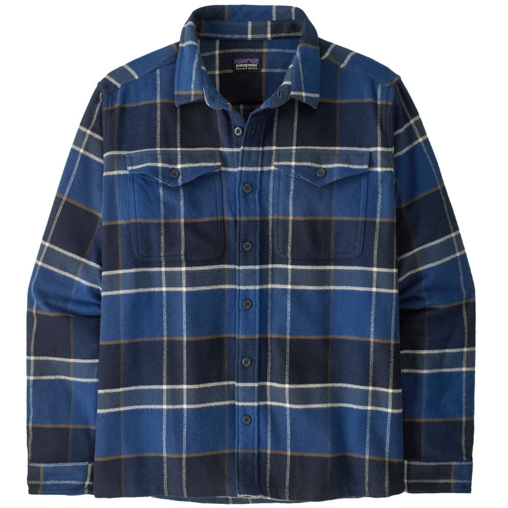 M's Fjord Flannel Shirt Cycles: Sunken Blue, view: 0