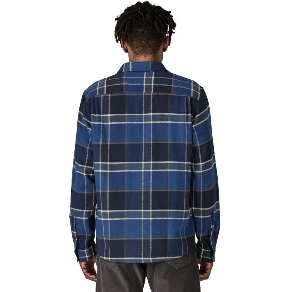 M's Fjord Flannel Shirt Cycles: Sunken Blue, view: 3