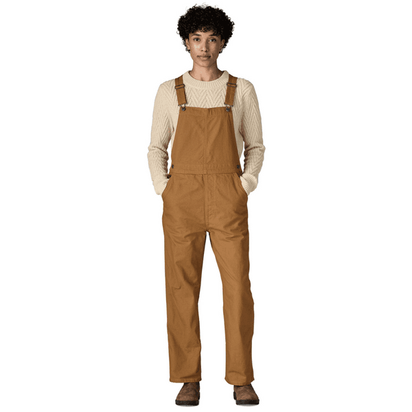 W's Point Reyes Canvas Overalls Nest Brown, view: 4
