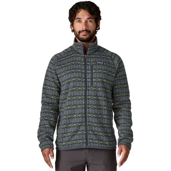 M's Better Sweater Jacket Woven Together: Smolder Blue, view: 1