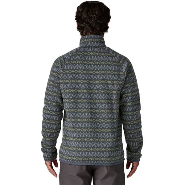 M's Better Sweater Jacket Woven Together: Smolder Blue, view: 2
