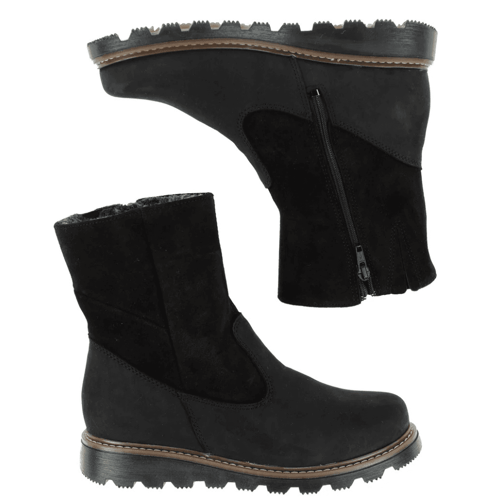 W's Pello GTX Winter Boot Nubuk/Suede Black, view: 3