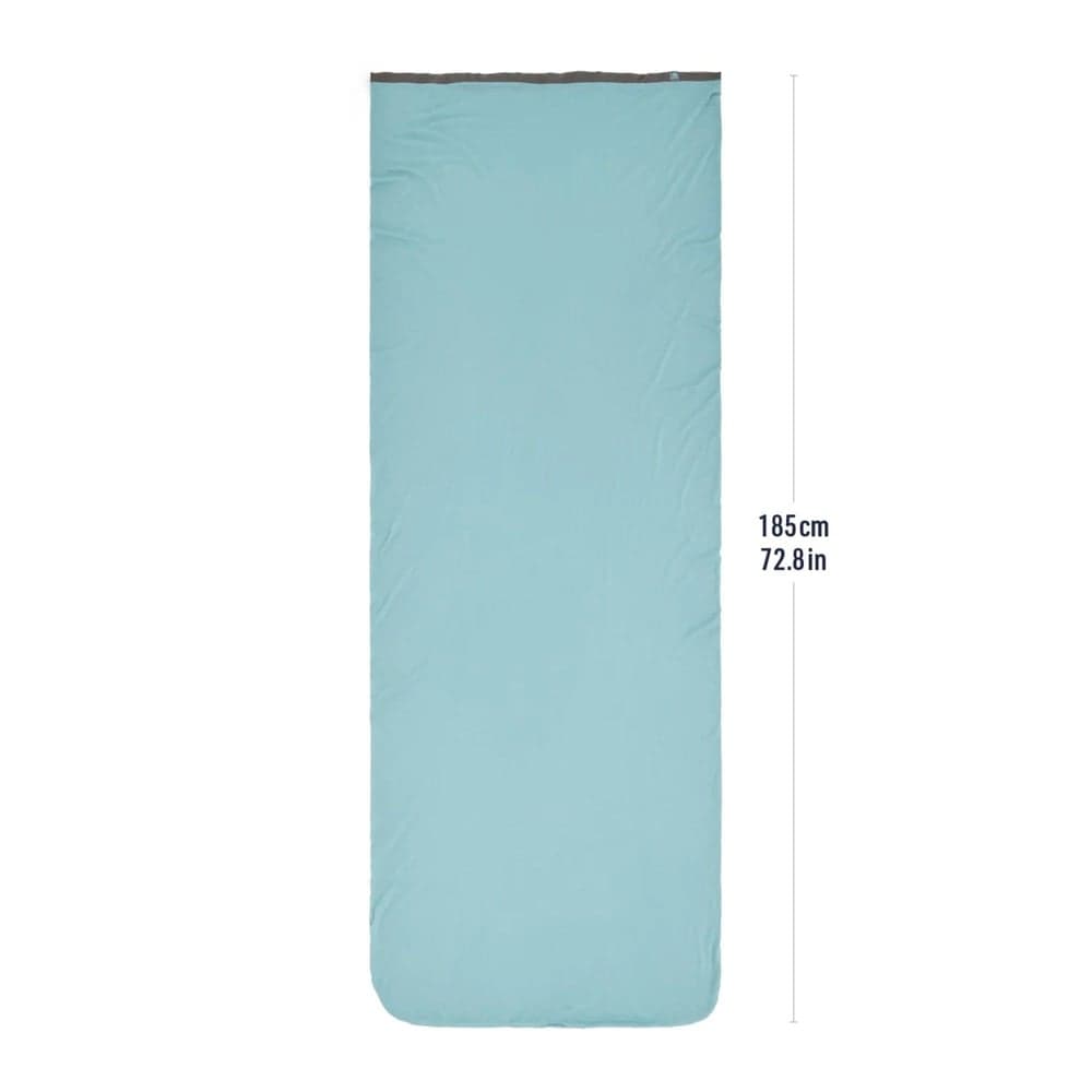 Comfort Blend Sleeping Bag Liner Rectangular Blue, view: 1