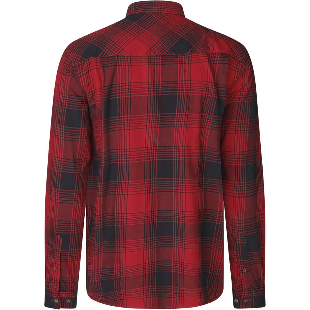 Glen Flanellskjorta Red Check, view: 1
