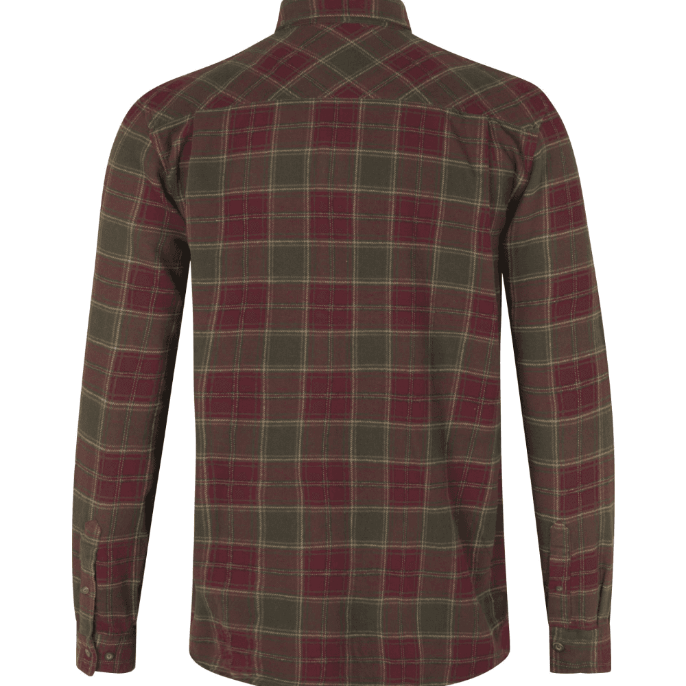 Glen Flannel Shirt Red Forest Check, view: 1