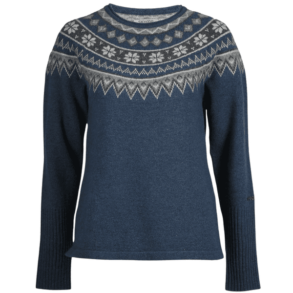 W's Scandinavian Sweater Navy, view: 0