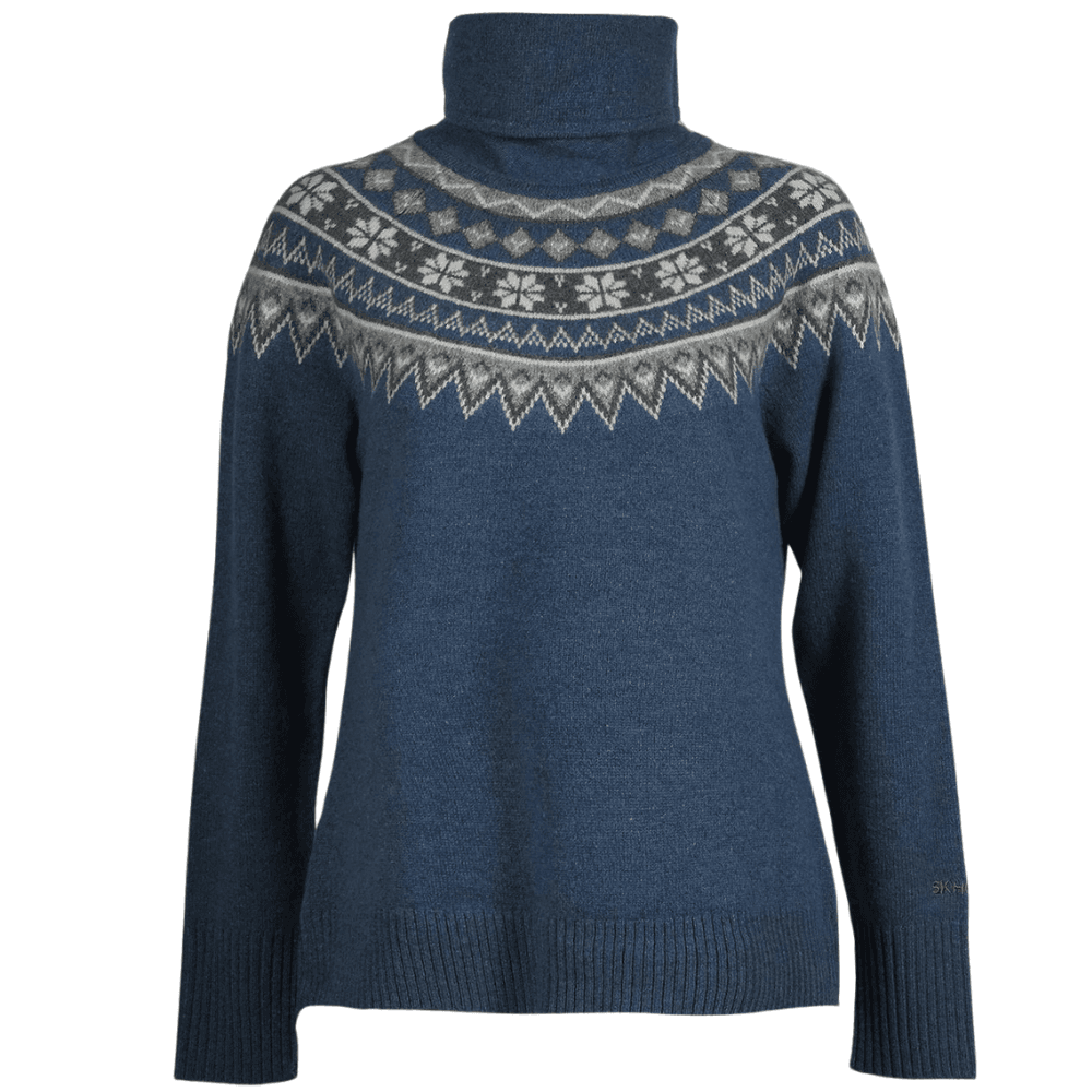W's Scandinavian Turtleneck Navy, view: 0
