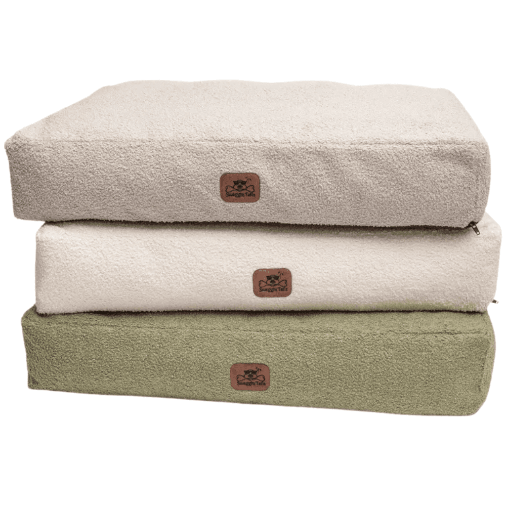 Hundbädd Puffis L Ljusbeige, view: 1