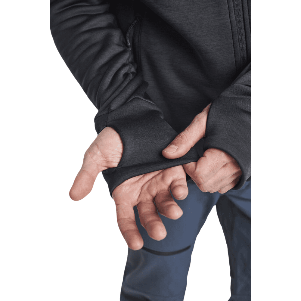 M's TXlite Hoodie Zip Black, view: 3