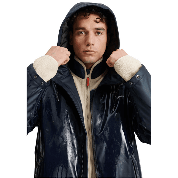 Wings Padded Raincoat Unisex Navy Blaze, view: 6