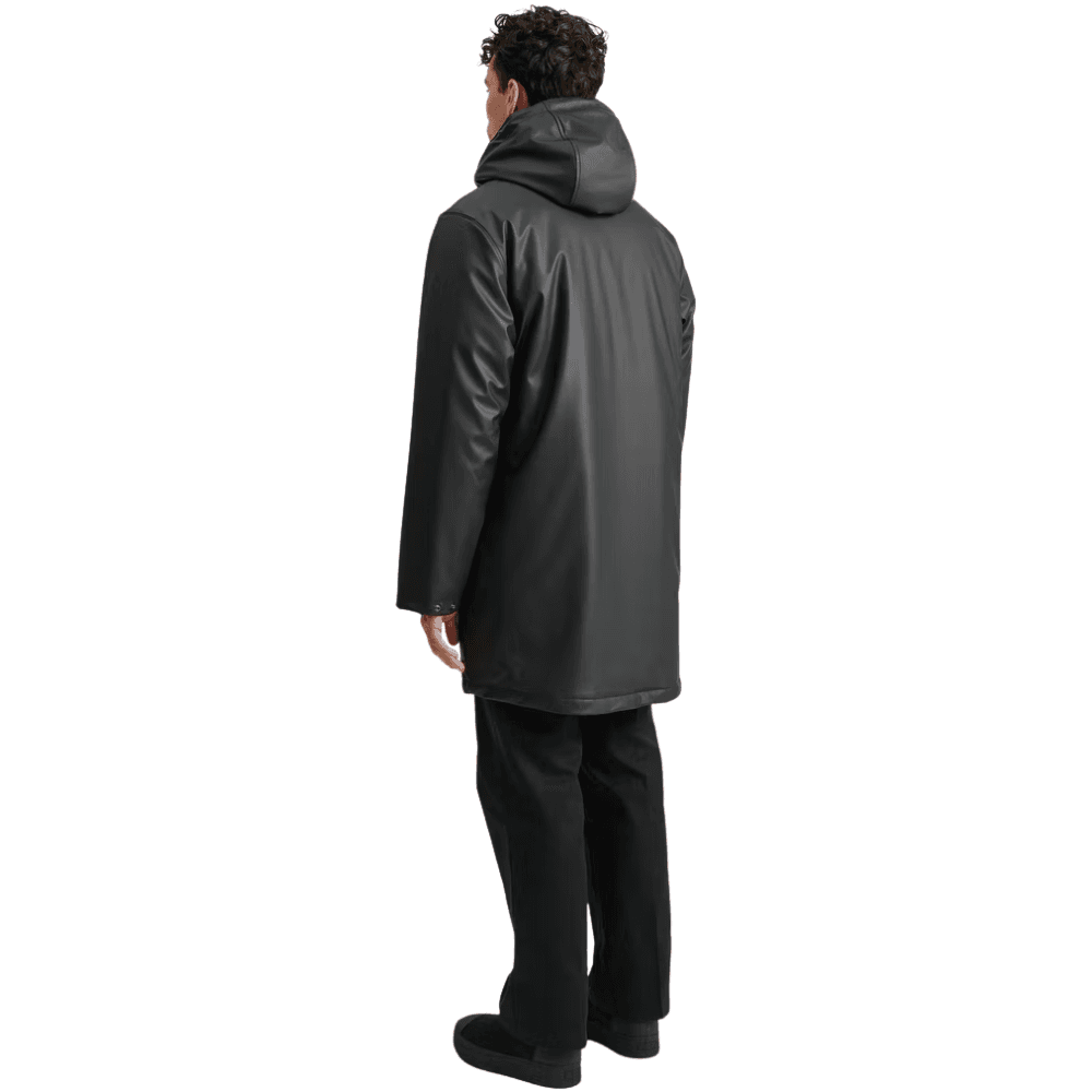 Wings Padded Raincoat Unisex Black, view: 9