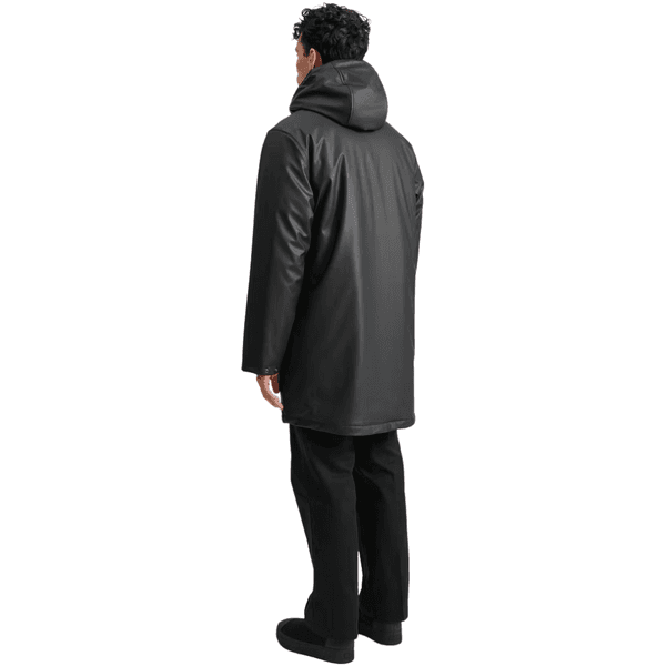 Wings Padded Raincoat Unisex Black, view: 9