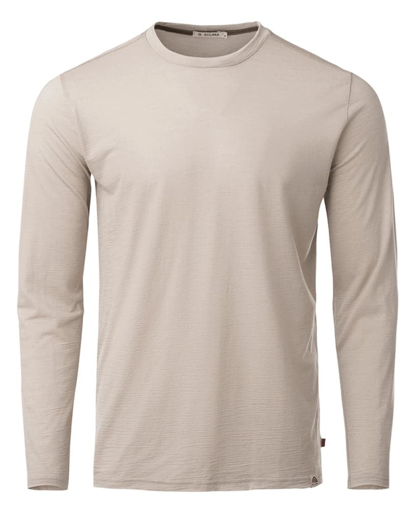 LightWool 180 Crewneck M's Simply Taupe, view: 0