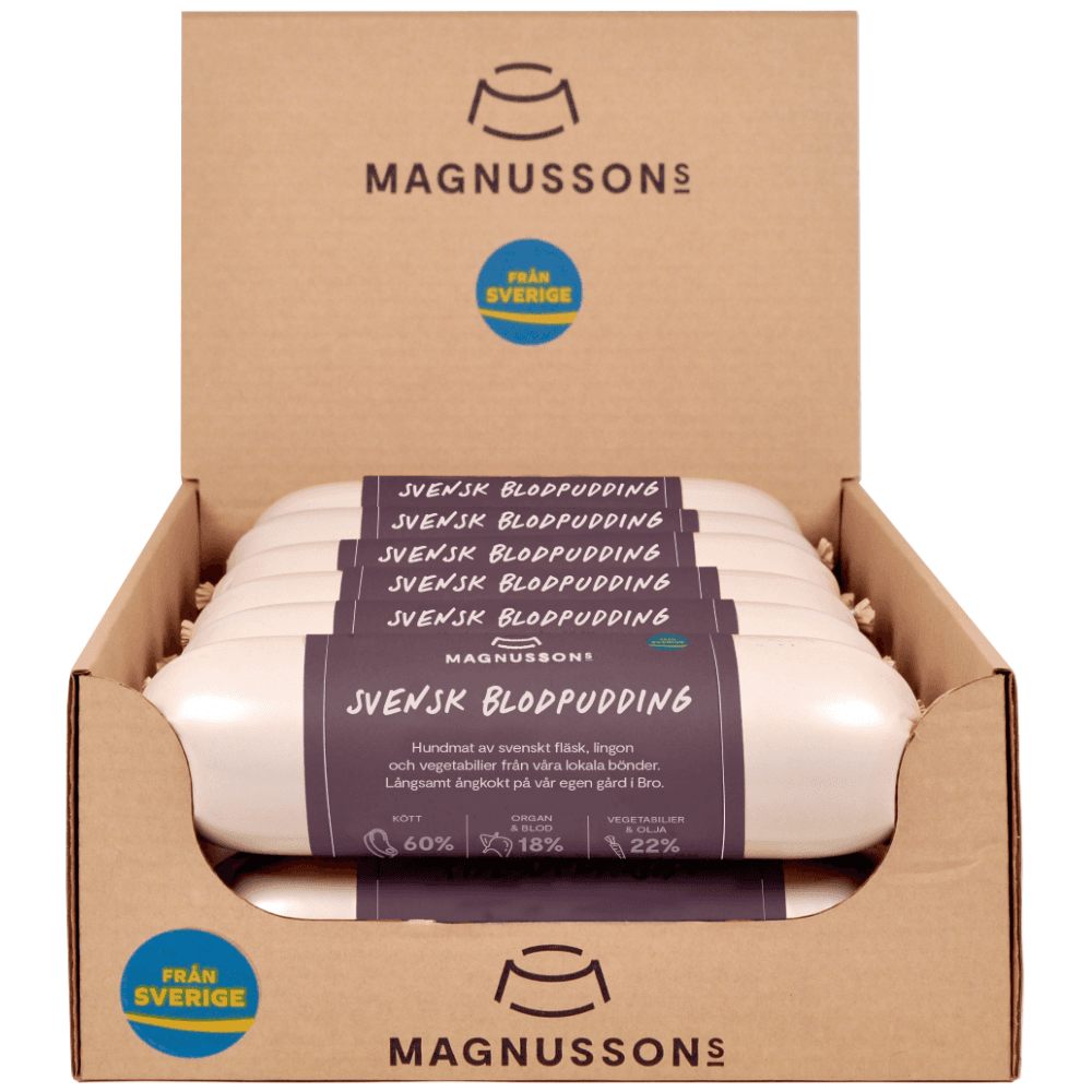 Magnussons Ångkokta Svensk Blodpudding 650 g, view: 1