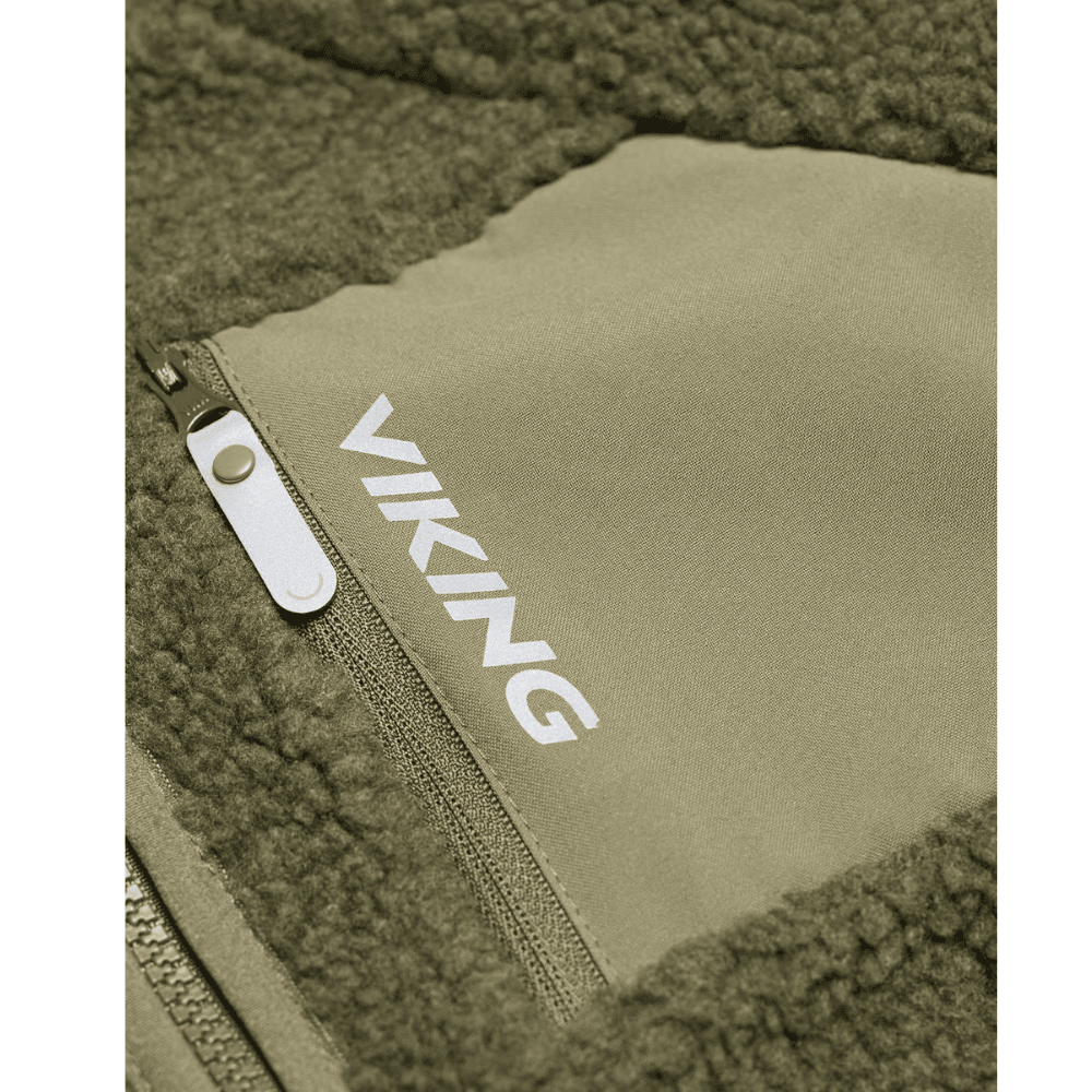 Playtime Pile Midlayer Jacket Kids Olive, view: 3