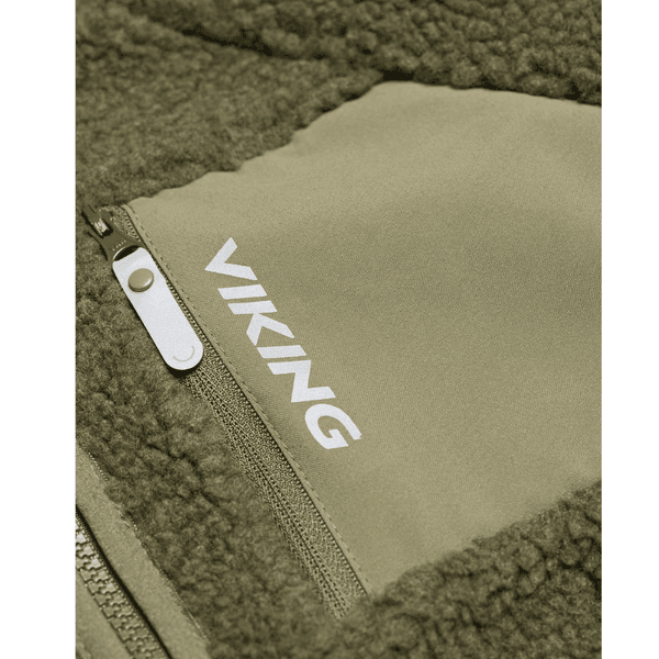 Playtime Pile Midlayer Jacket Kids Olive, view: 3