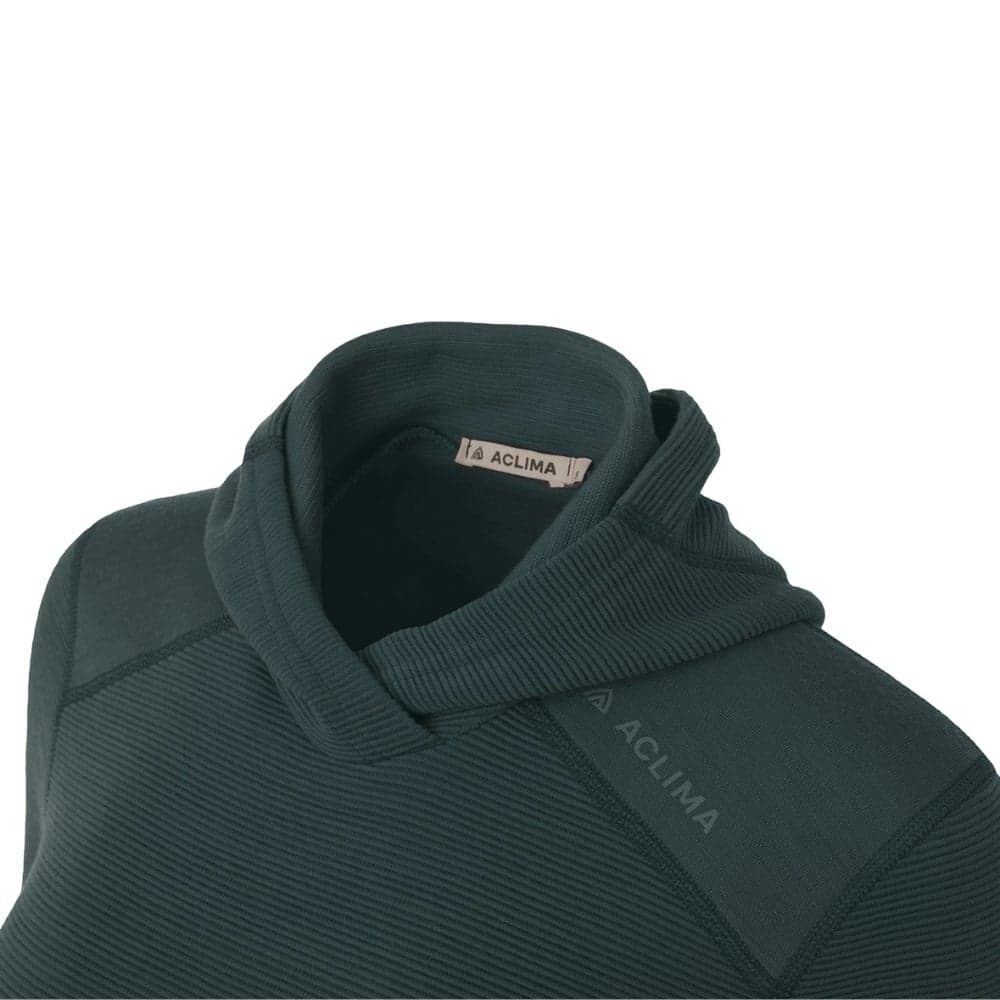 W's Streamwool Hoodie Green Gables, view: 2