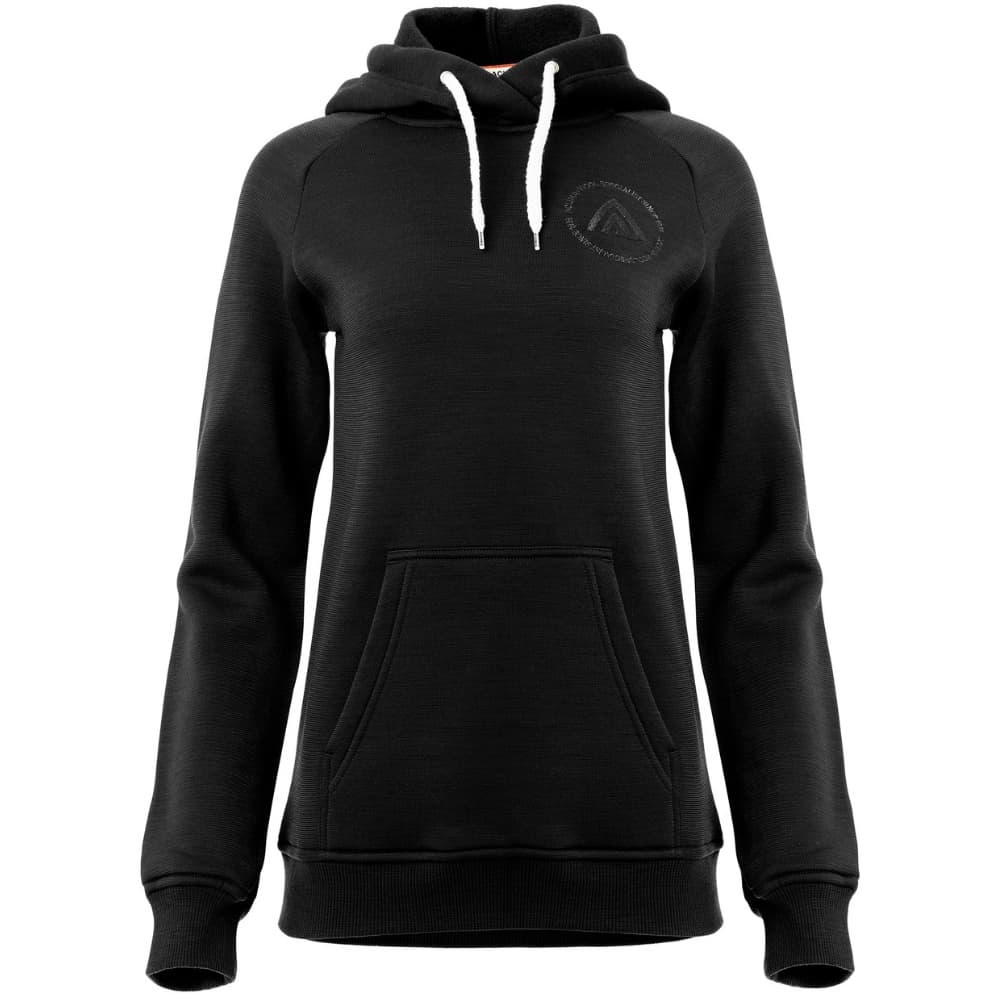 W's Fleecewool V2 Hoodie Jet Black, view: 0