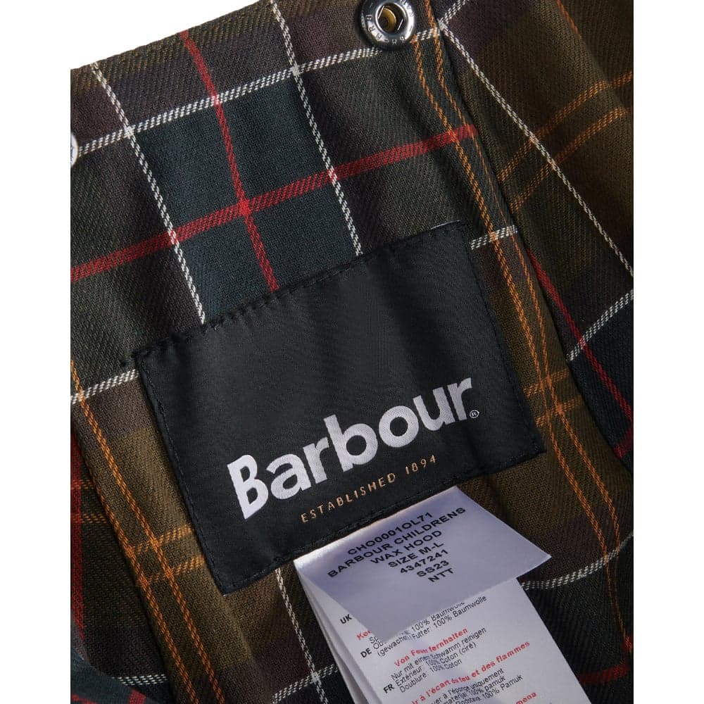 Wax Hood Kids Olive, view: 3