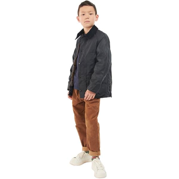 Bedale Wax Kids Navy, view: 4