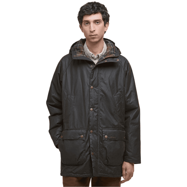 M's Bedale Wax Parka Olive, view: 1