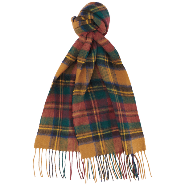 New Check Tartan Scarf Harvest Gold, view: 1