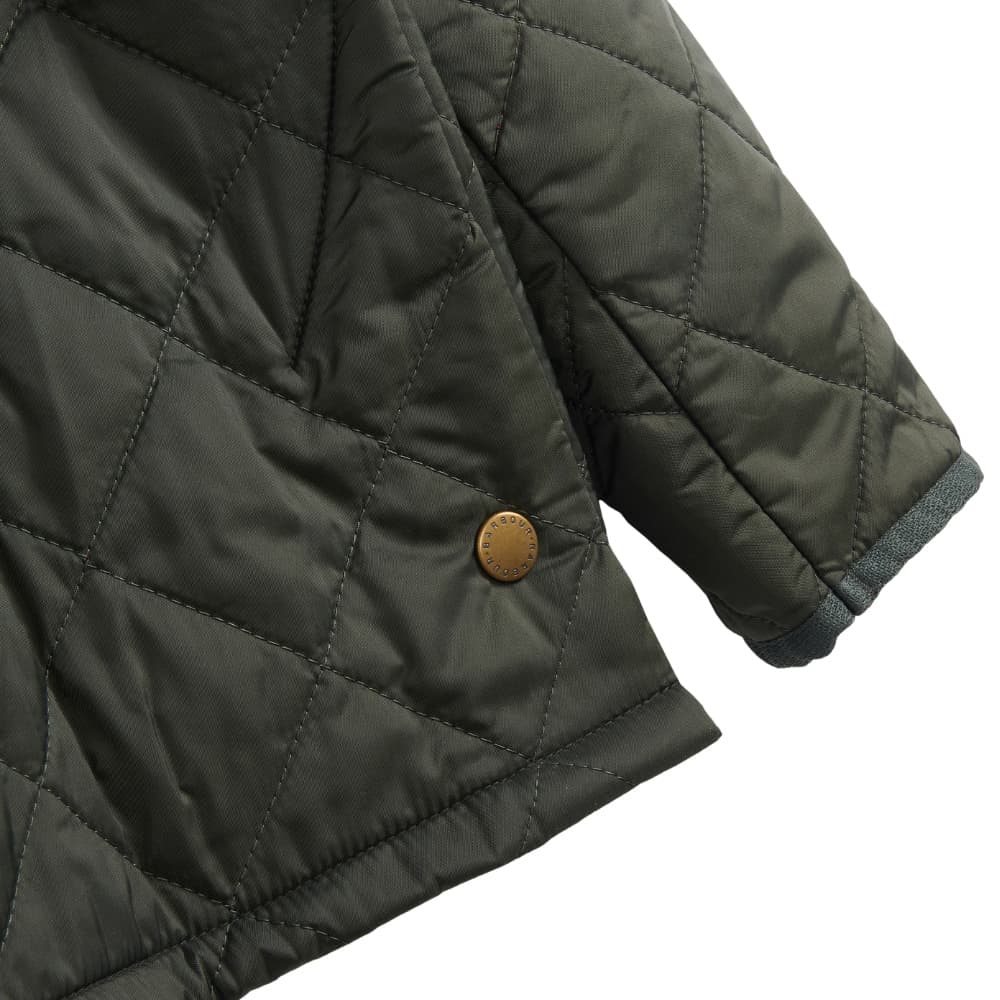 Liddesdale Quilt Kids Dark Olive/Red, view: 6