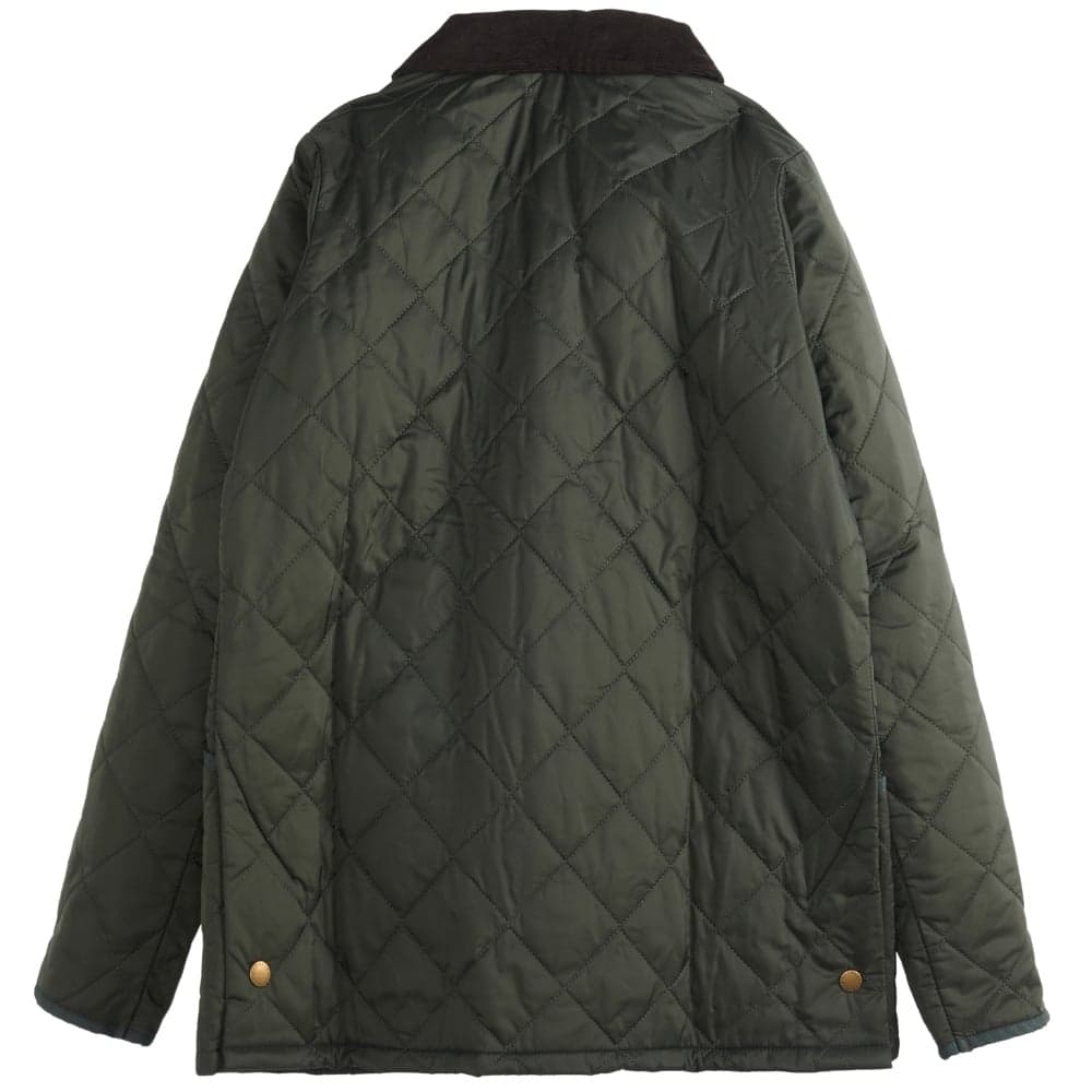 Liddesdale Quilt Kids Dark Olive/Red, view: 1