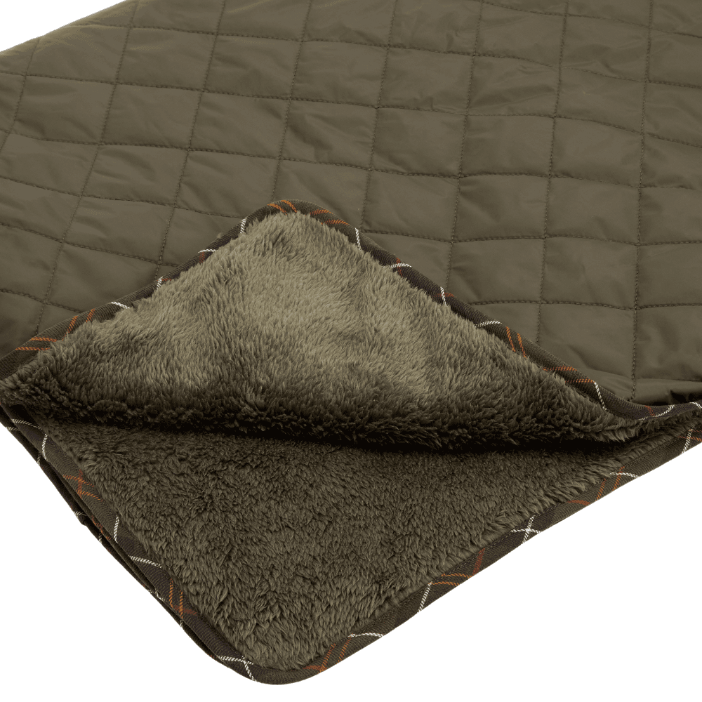 Dog Quilt & Fleece Blanket Olive, view: 1