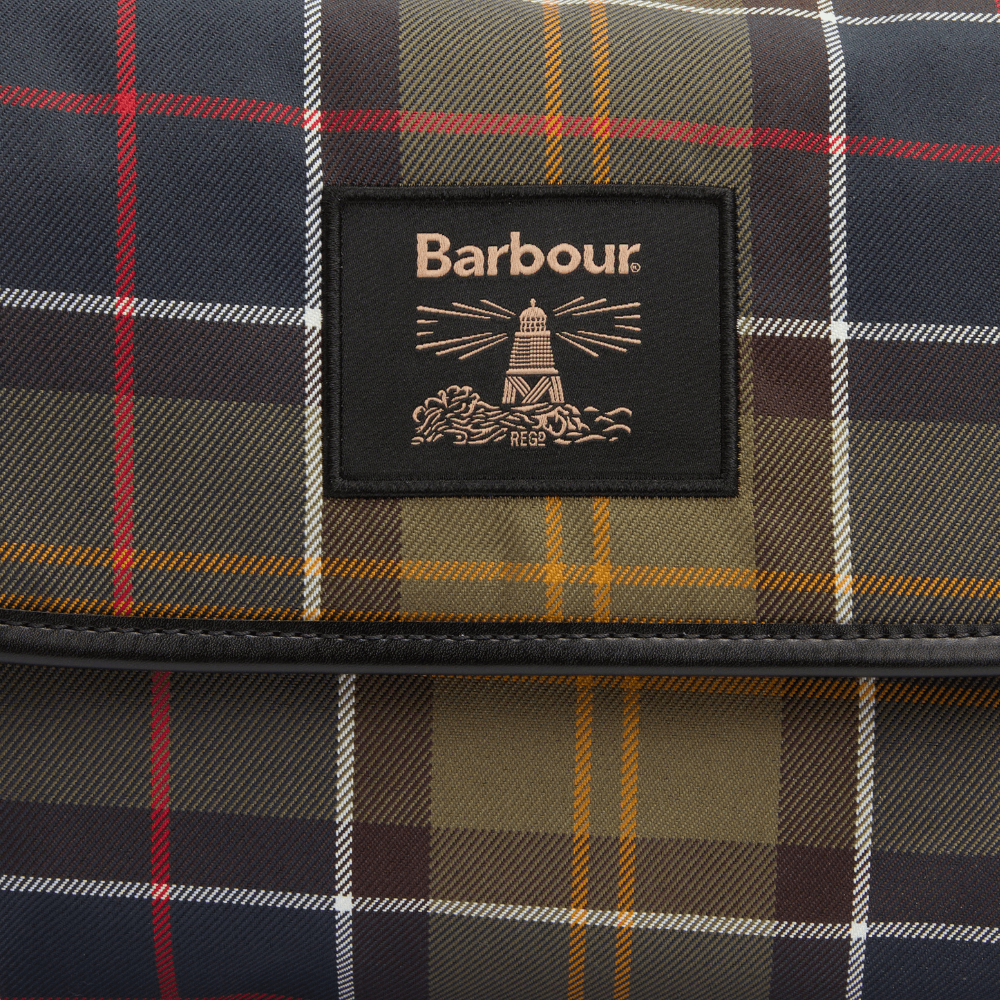 M's Tartan Hanging Washbag Classic/Beacon, view: 7