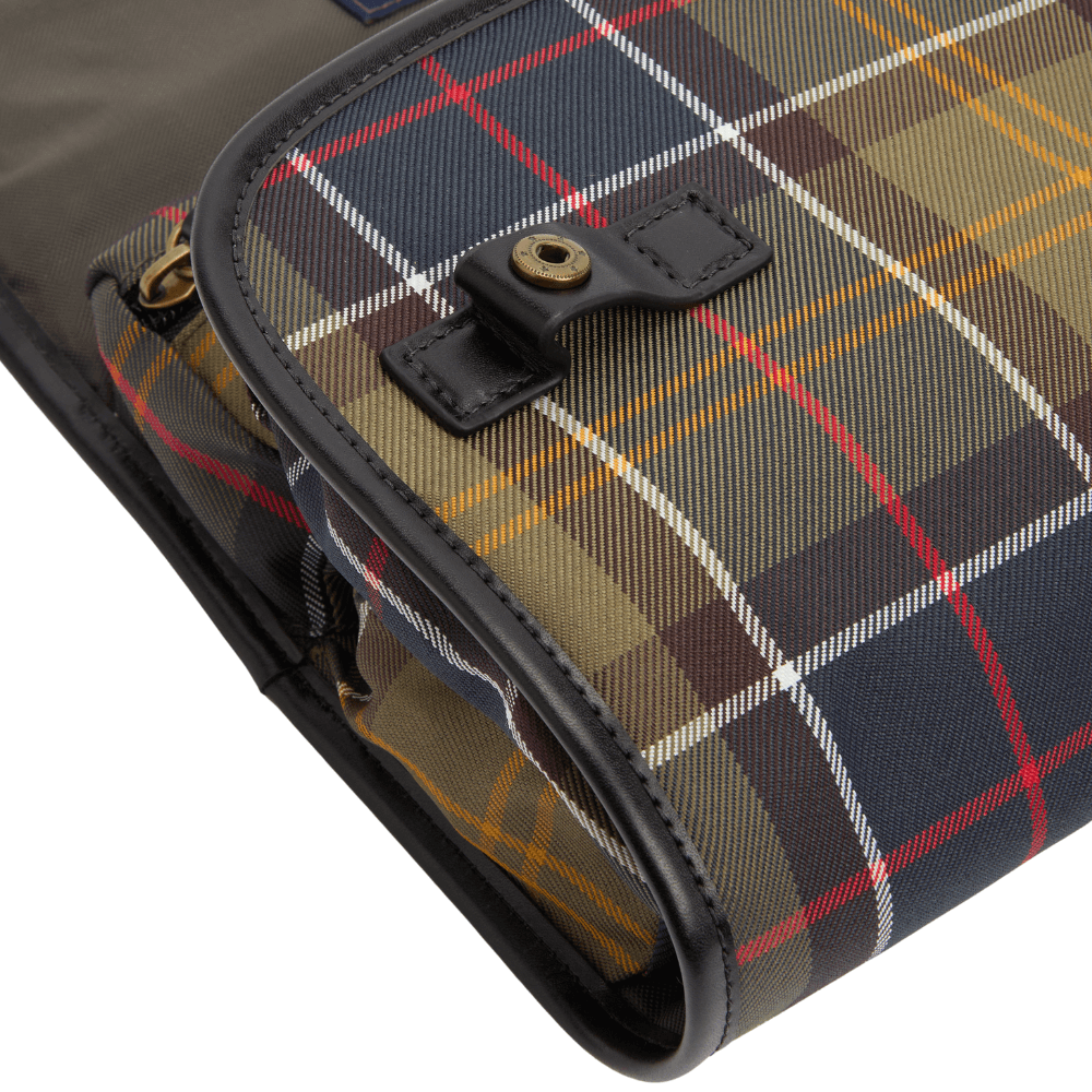 M's Tartan Hanging Washbag Classic/Beacon, view: 5