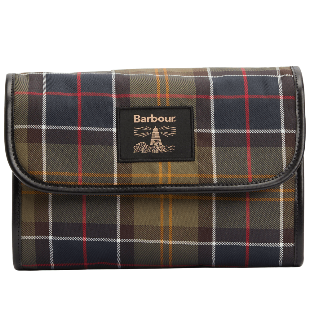 M's Tartan Hanging Washbag Classic/Beacon, view: 0