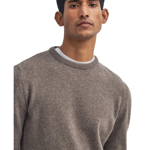 M's Holden Crew Neck Sweater Military Marl, view: 1