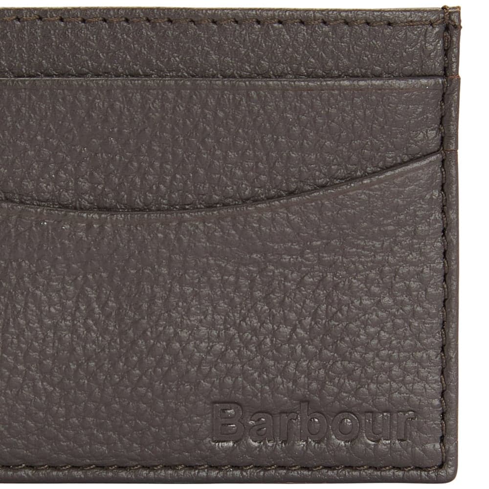 M's Amble Leather Card Holder Dark Brown, view: 2